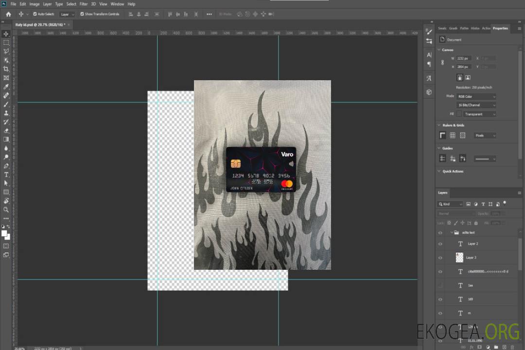 USA Californie Varo bank mastercard photolook , template